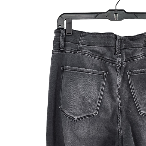 Kancan Women's Cotton Blend High Rise Flare Jeans - 30 - Picture 7 of 8